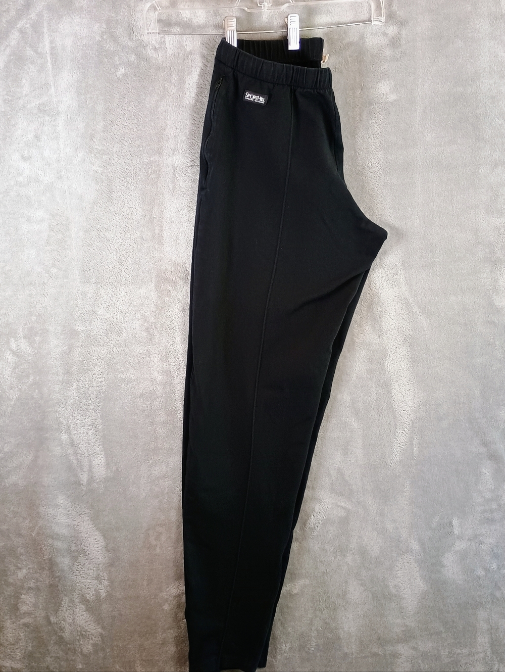 Sport Hill Comfortable Black Joggers Size Large Long Women's